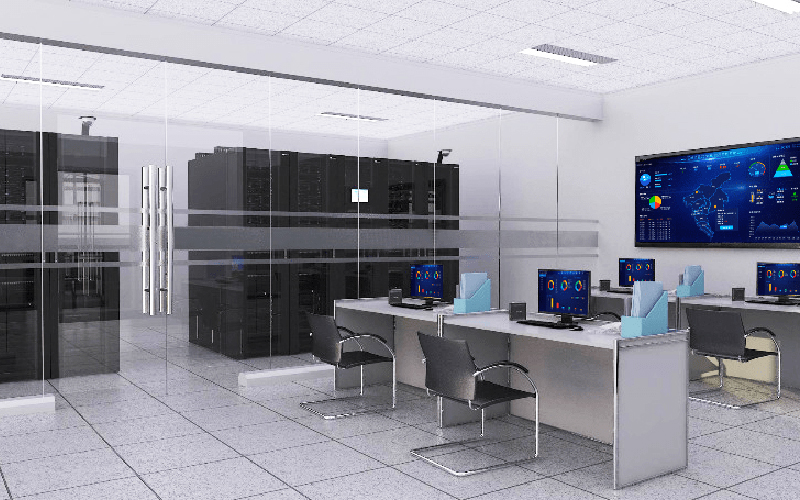 靈臺(tái)鈺圣有機(jī)農(nóng)業(yè)公司安防監(jiān)控、門(mén)禁機(jī)房設(shè)備硬件案例